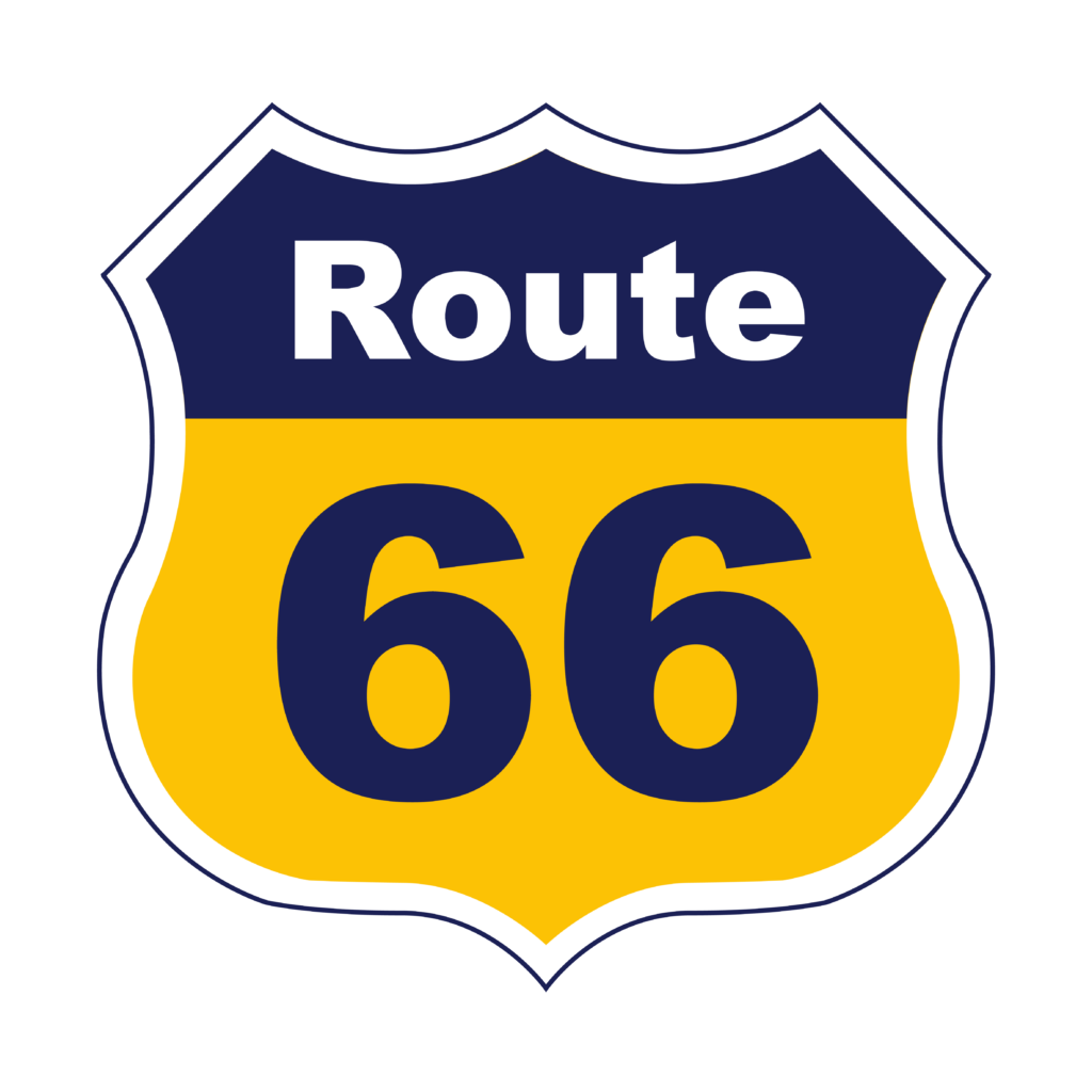 fahrschule route 66 mg logo